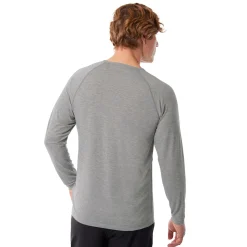 Men'S Aether Long Sleeve T Mid Grey Marl