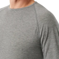 Men'S Aether Long Sleeve T Mid Grey Marl