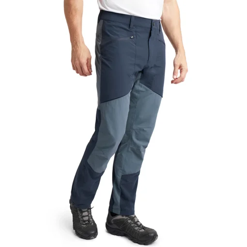 Men'S Antlia Trekking Trousers True Navy/Slate Grey
