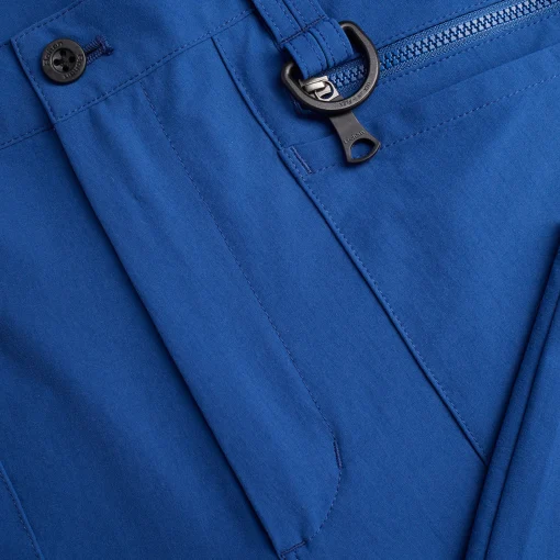 Men'S Stretch Bags Trousers Stratus Blue