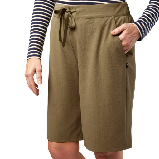 Women'S Azul Long Shorts Umber Green