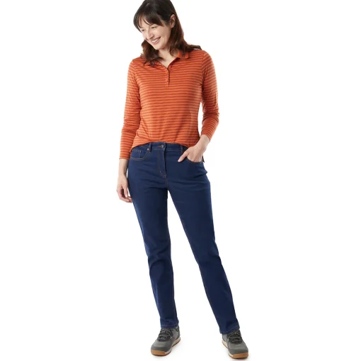 Women'S Flex Classic Fit Stretch Jeans In Dark Denim