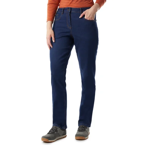 Women'S Flex Classic Fit Stretch Jeans In Dark Denim