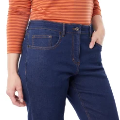 Women'S Flex Classic Fit Stretch Jeans In Dark Denim