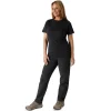 Women'S Merino Union 150 Short Sleeve Crew Dark Charcoal Marl