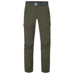 Women'S Pioneer Convertible Trousers Dark Olive Brown