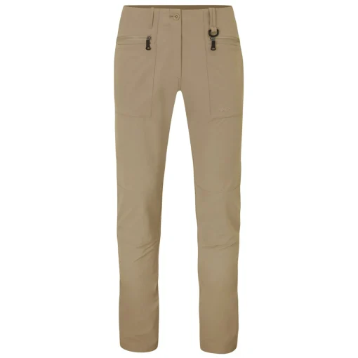 Women'S Stretch Bags Trousers Stone