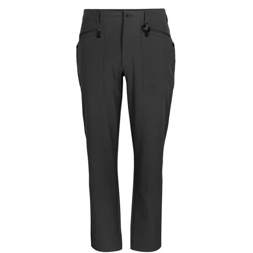 Women'S Stretch Bags Trousers Black